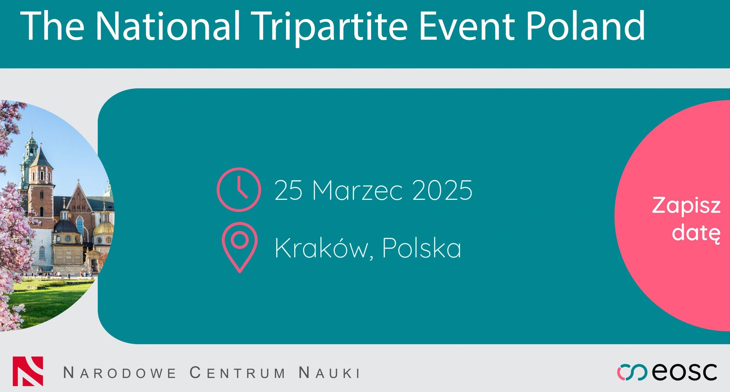 EOSC National Tripartate Event Poland 2025 – otwieramy rejestrację na wydarzenie